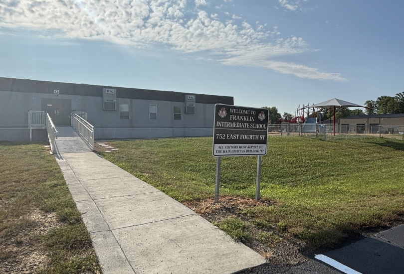 Franklin Intermediate School and playground